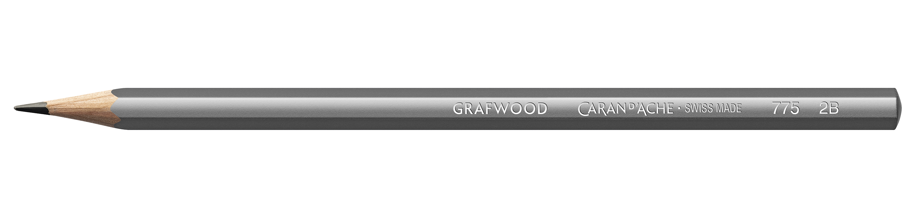 Grafwood graphite pencil - 2B-3 pc