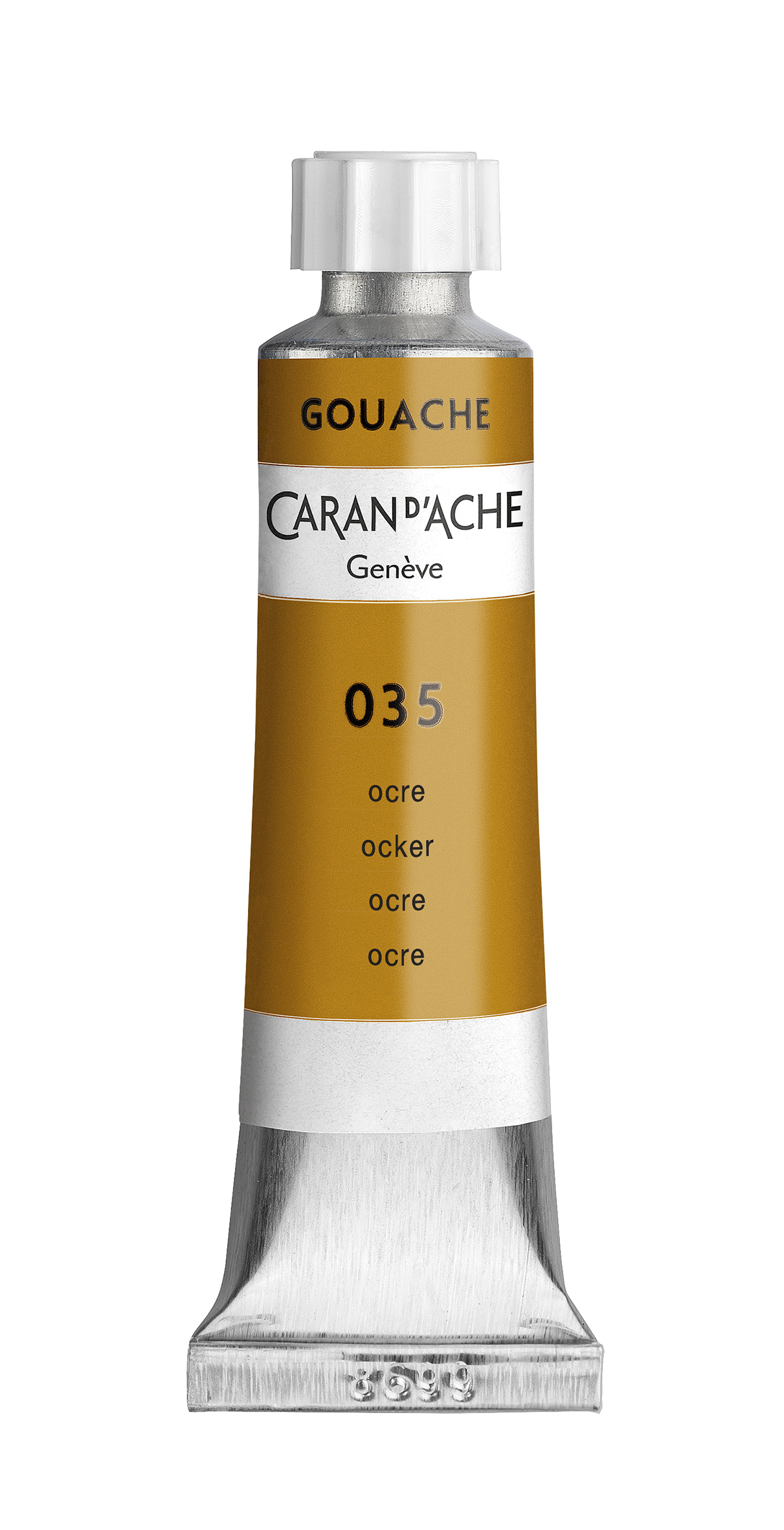 Gouache tube ochre, 10 ml