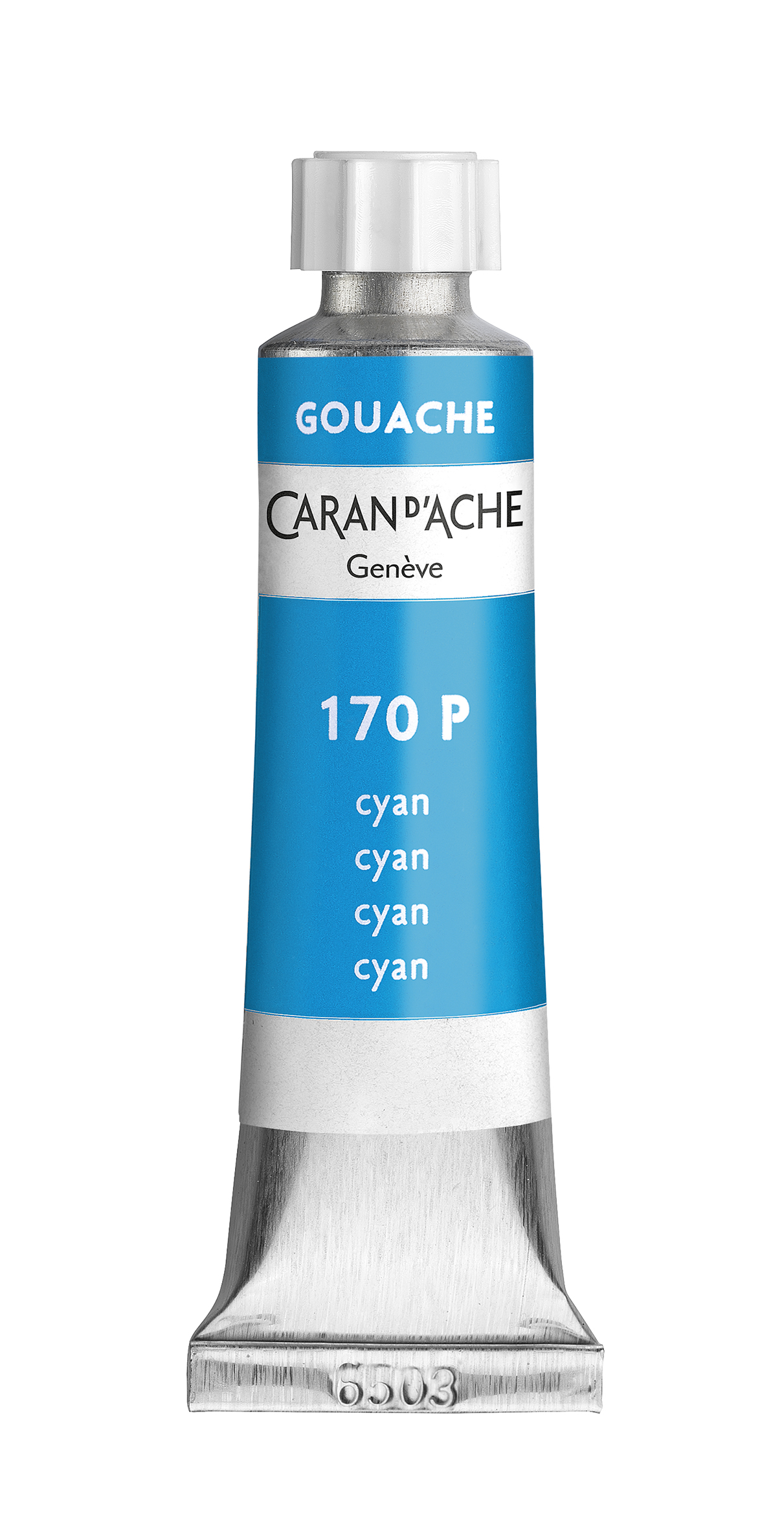 Gouache cyan, 5 tubes 10 ml