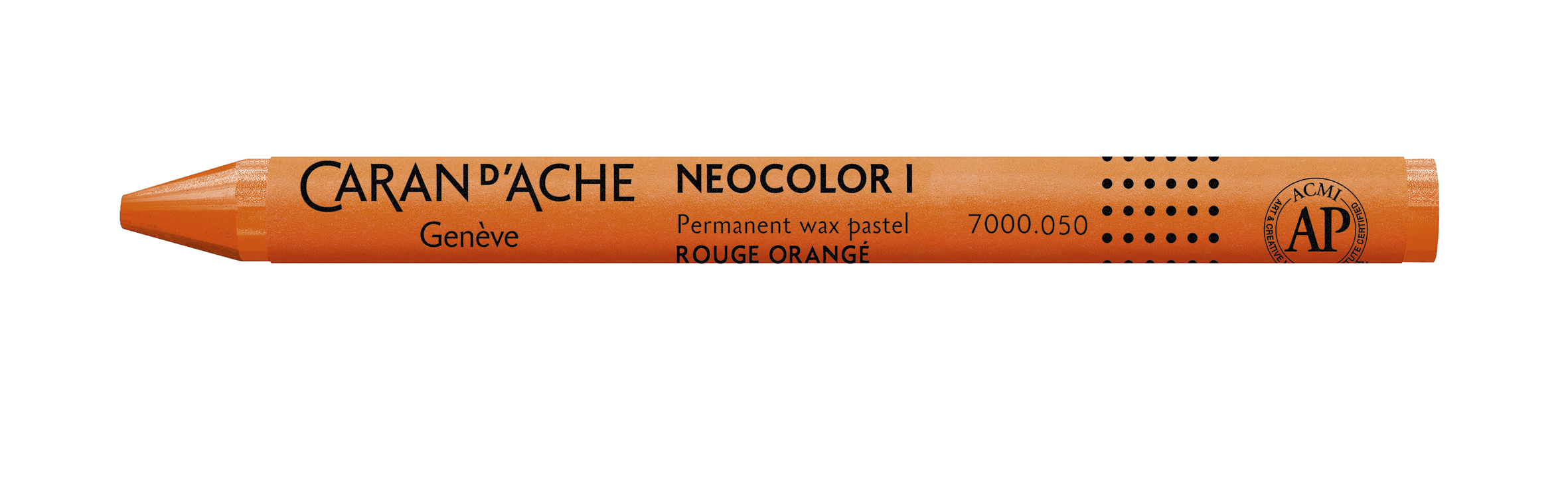 Neocolor I Flame red - 10 pastels