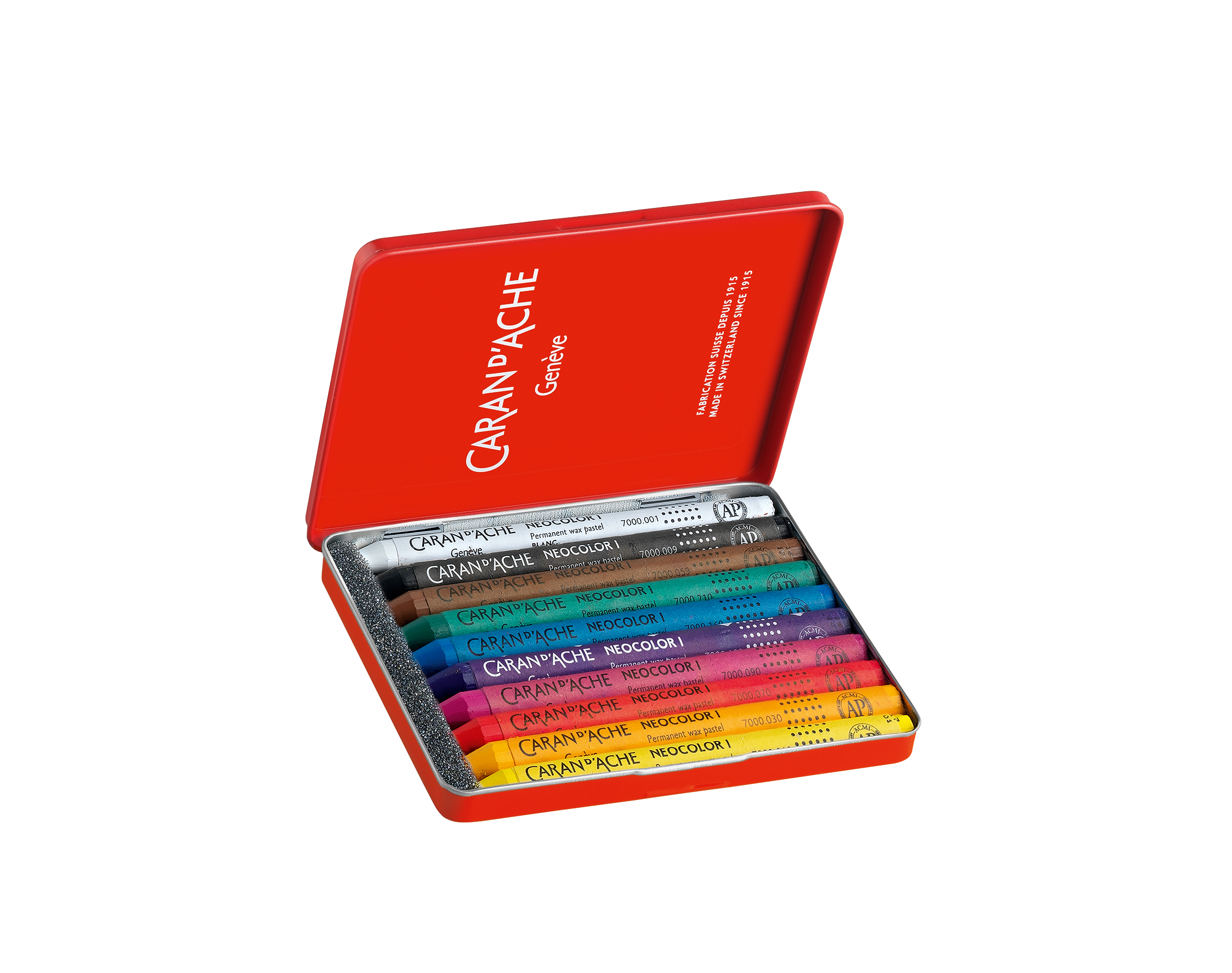 Neocolor I, 10 assorted colors