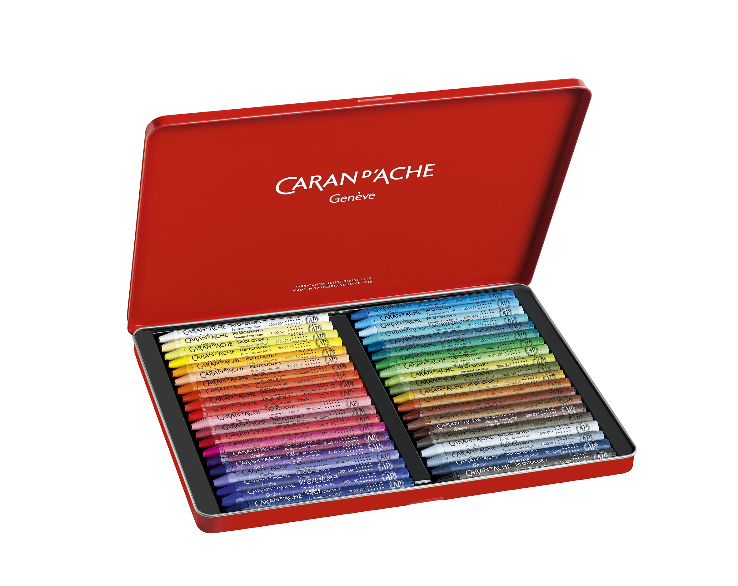 Neocolor I, 40 assorted colors