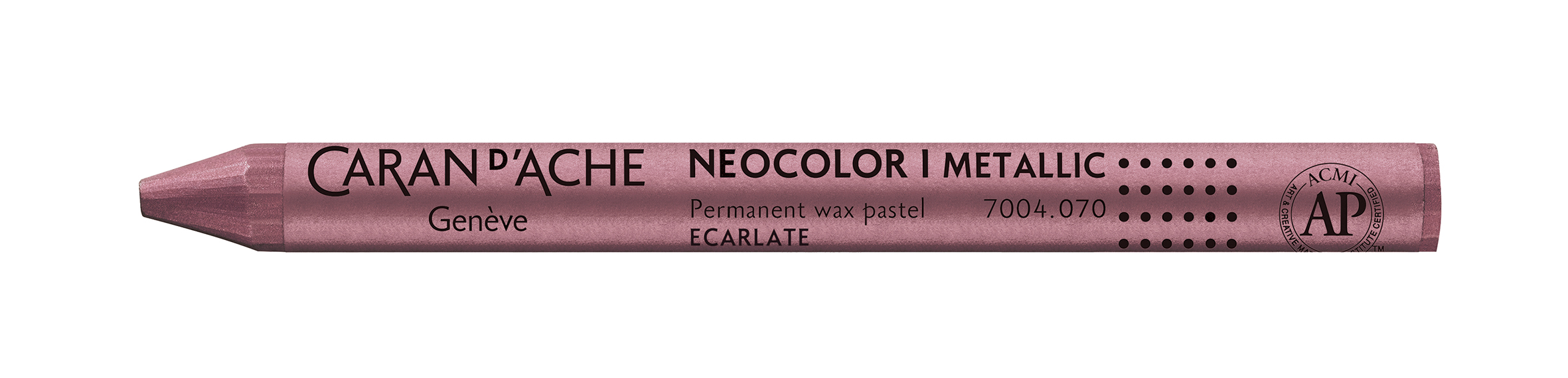 Neocolor I Metallic scarlet - 10 pastels