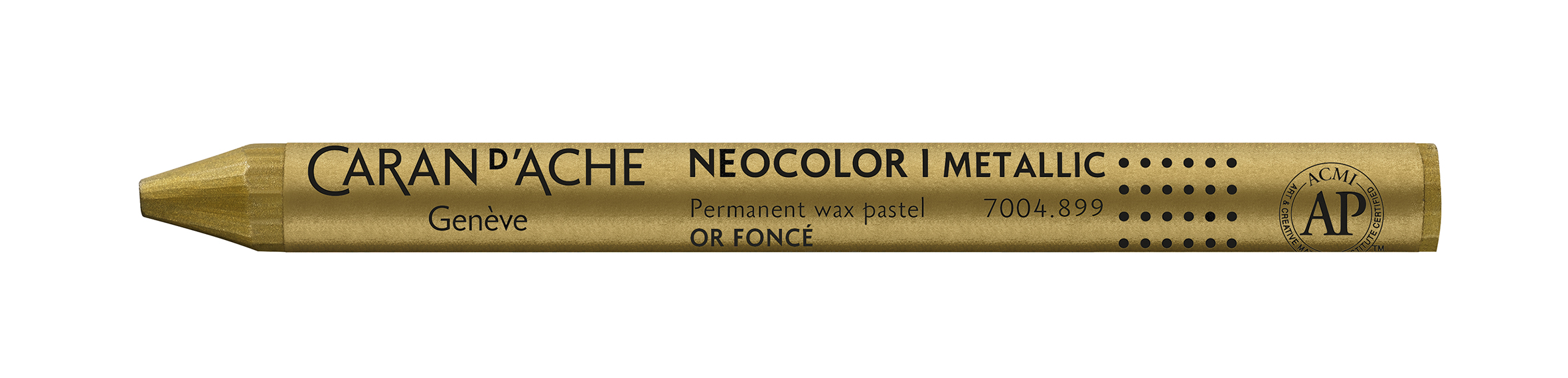 Neocolor I Metallic dark gold - 10 pastels