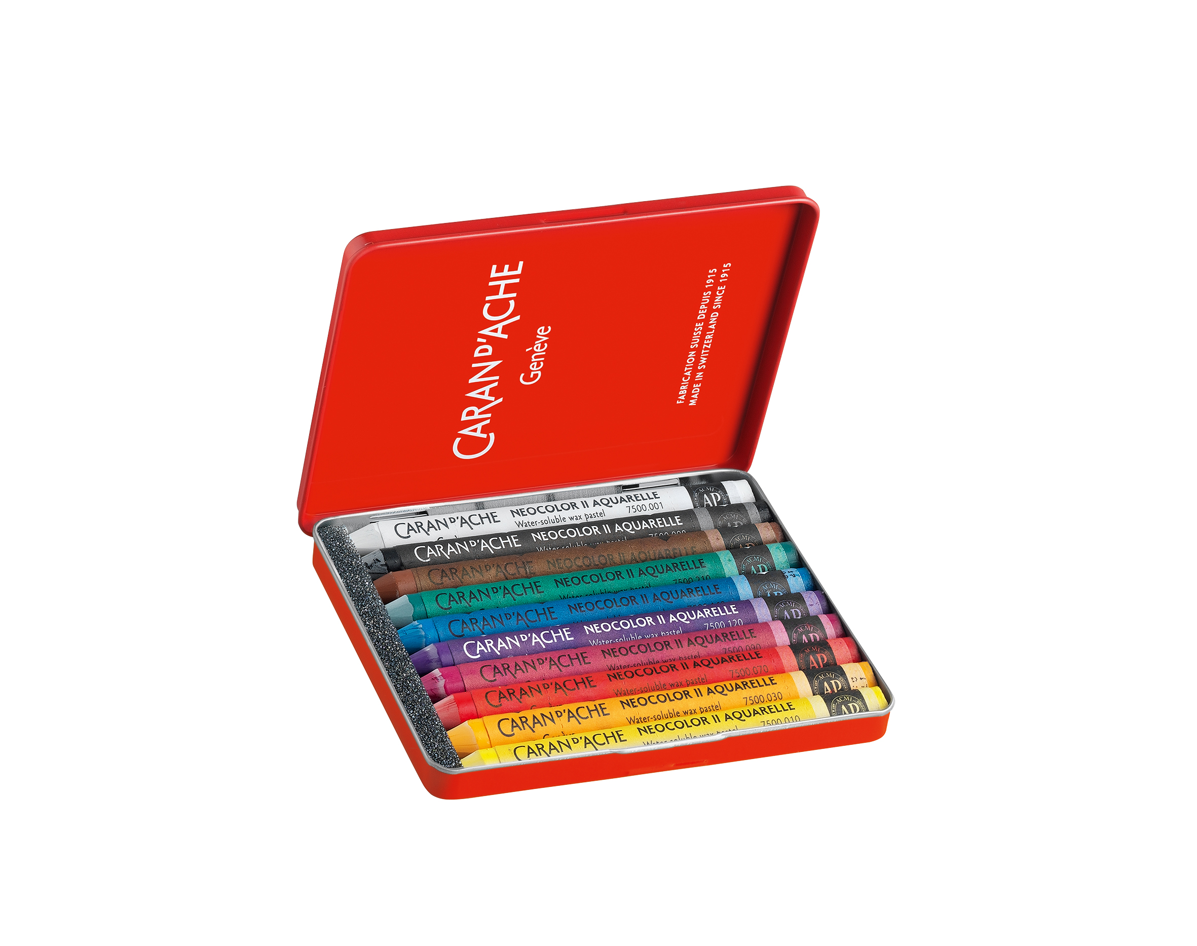 Neocolor II - 10 assorted colors