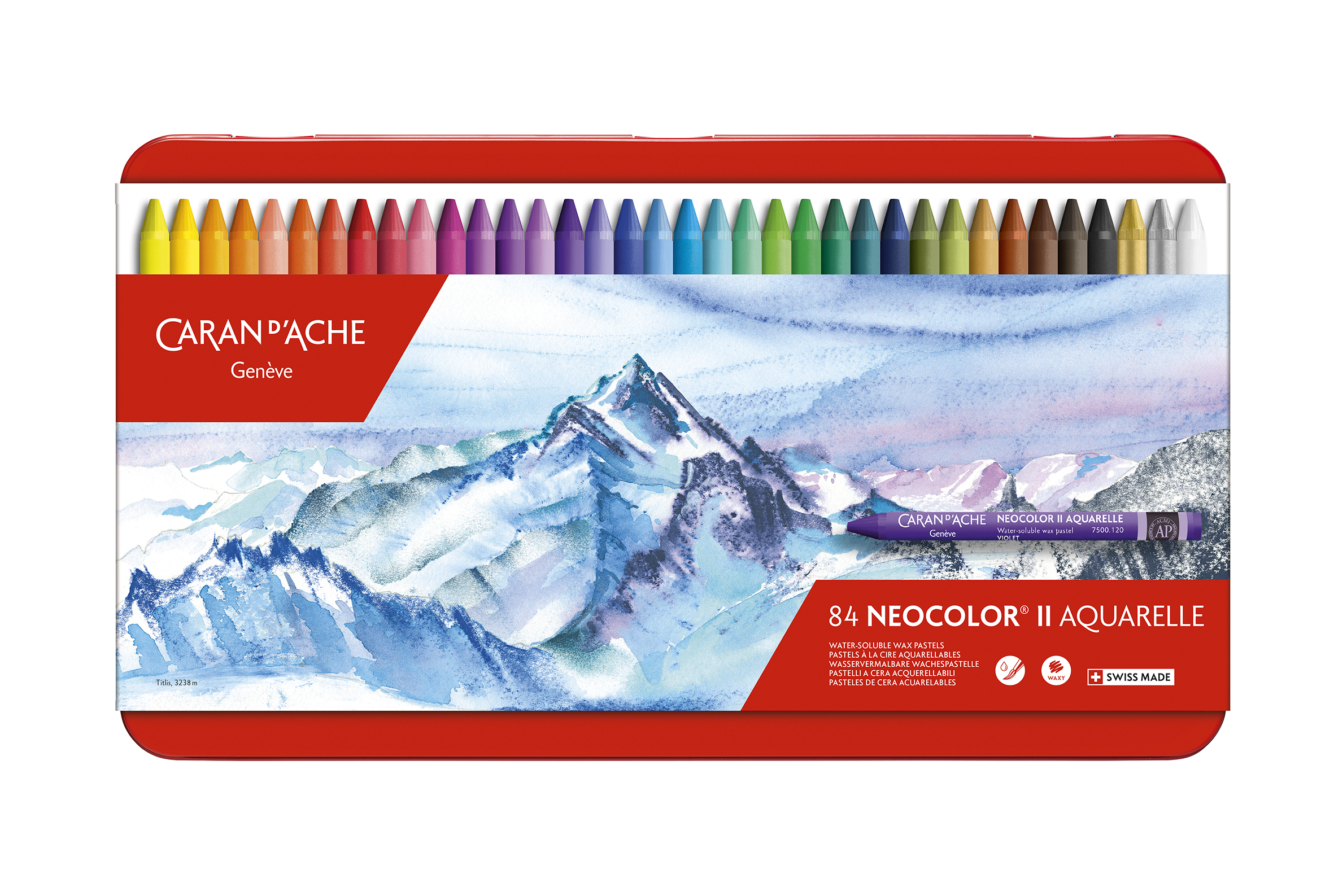 Neocolor II - 84 assorted colors