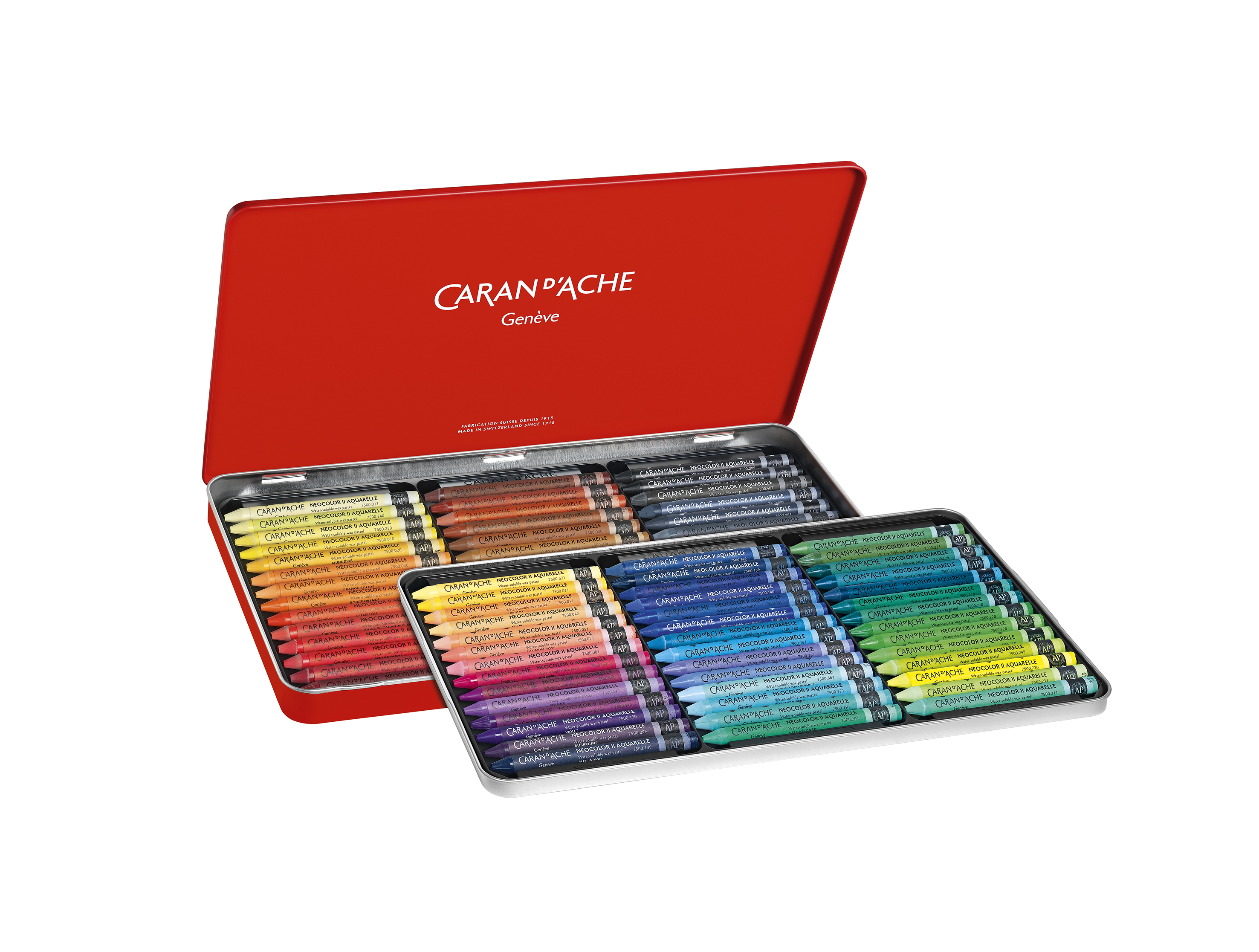Neocolor II - 84 assorted colors
