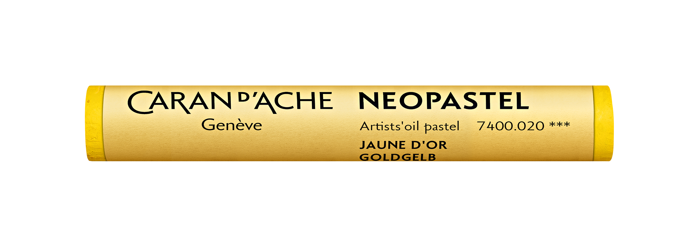 Neopastel golden yellow - 3 oil pastels