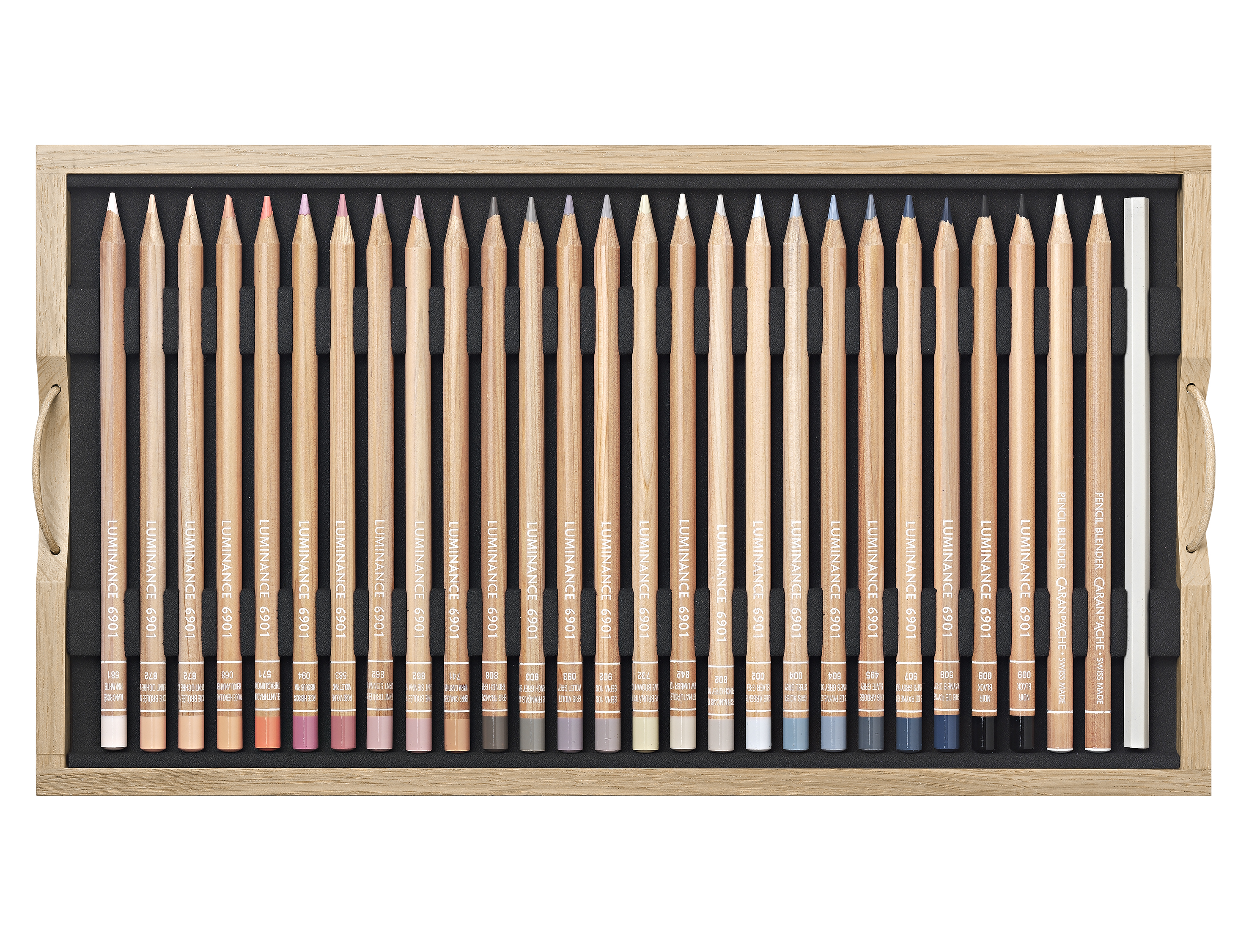 Wooden box Luminance 100 pencils