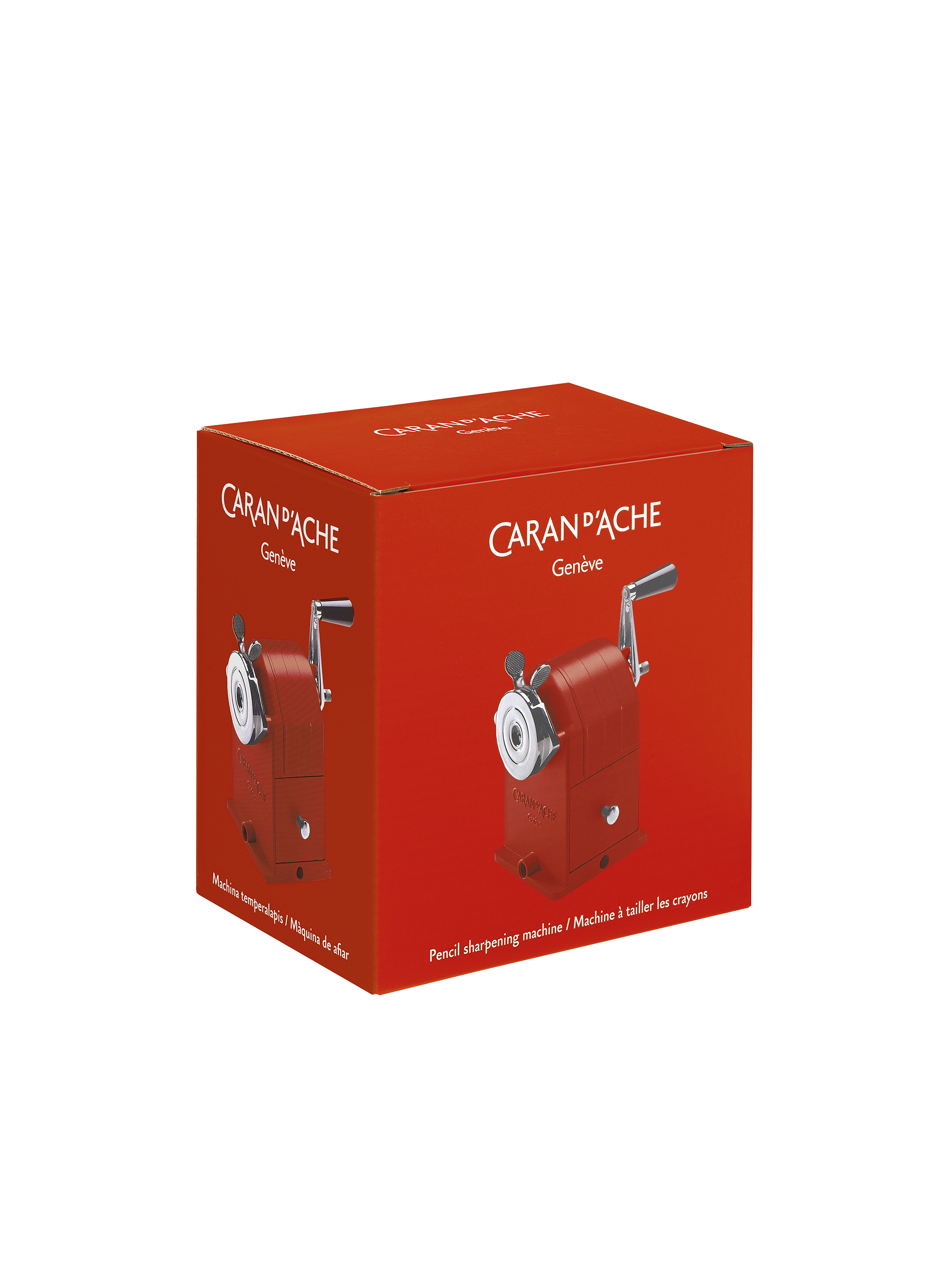 Pencil-sharpening machine metal Red