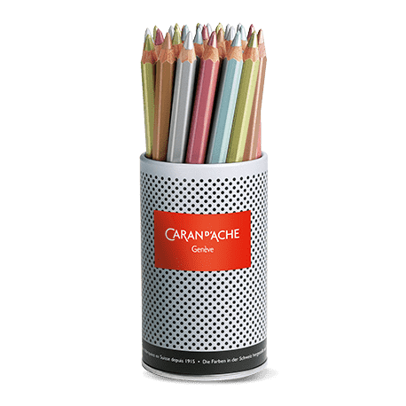 Colorblock - Maxi Metallic-  28 pencils (8 gold, 8 silver, 4 bronze, 4 green, 4 scarlet)
