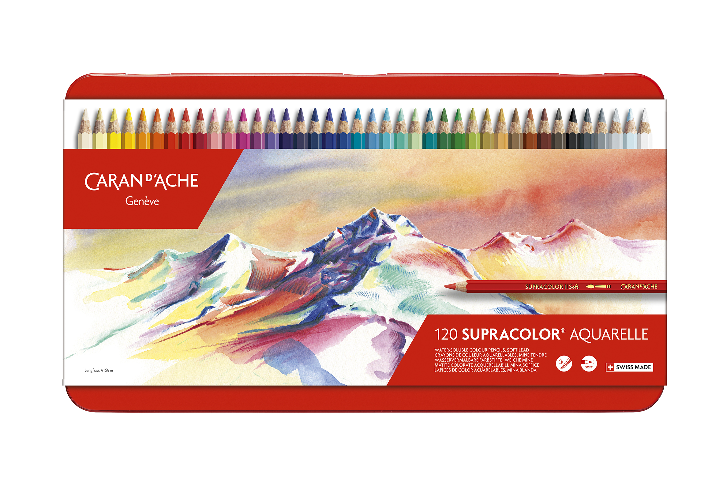Supracolor pencils , 120 assorted colors