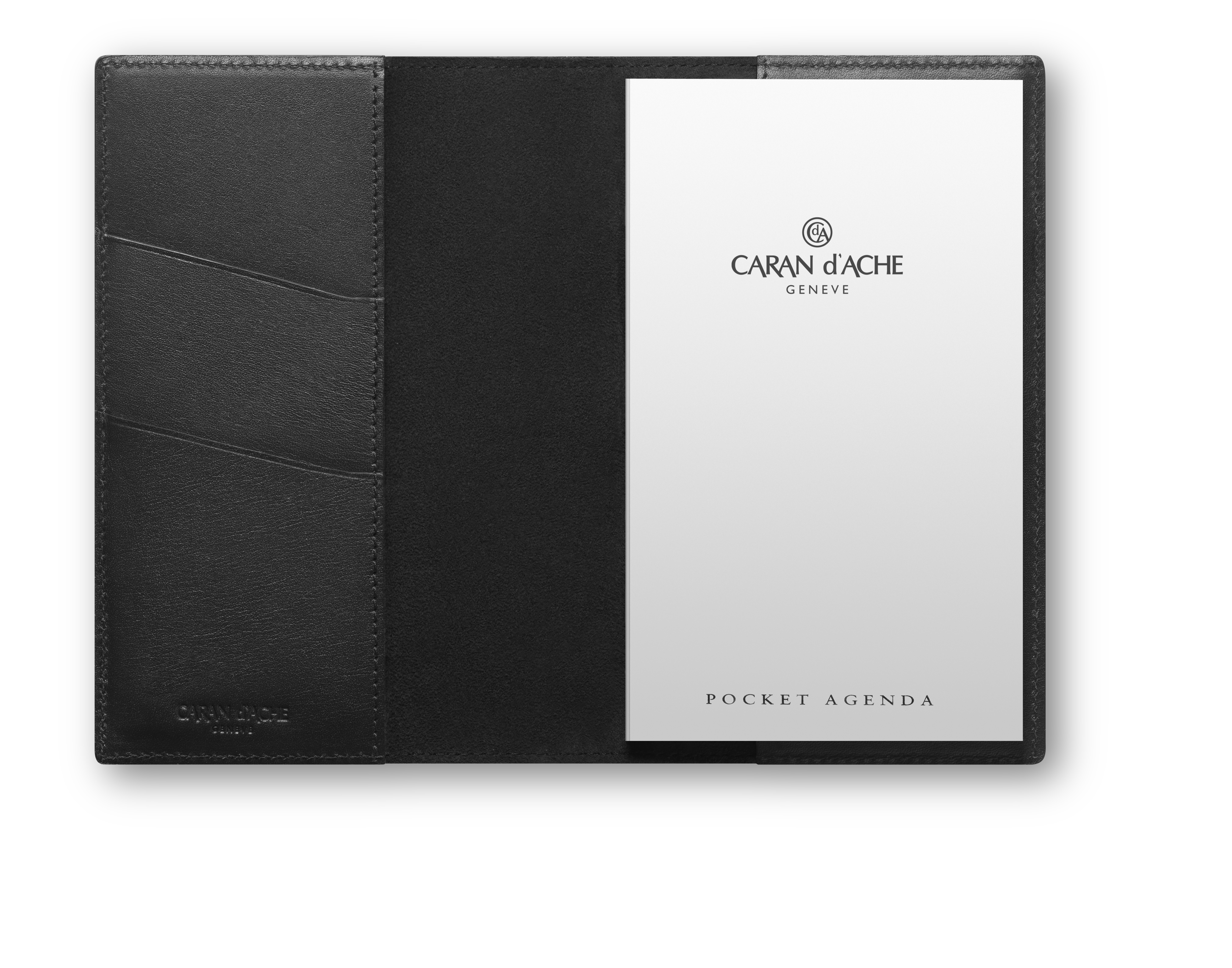 Leather Collection - Pocket Organizer, black 9x15..