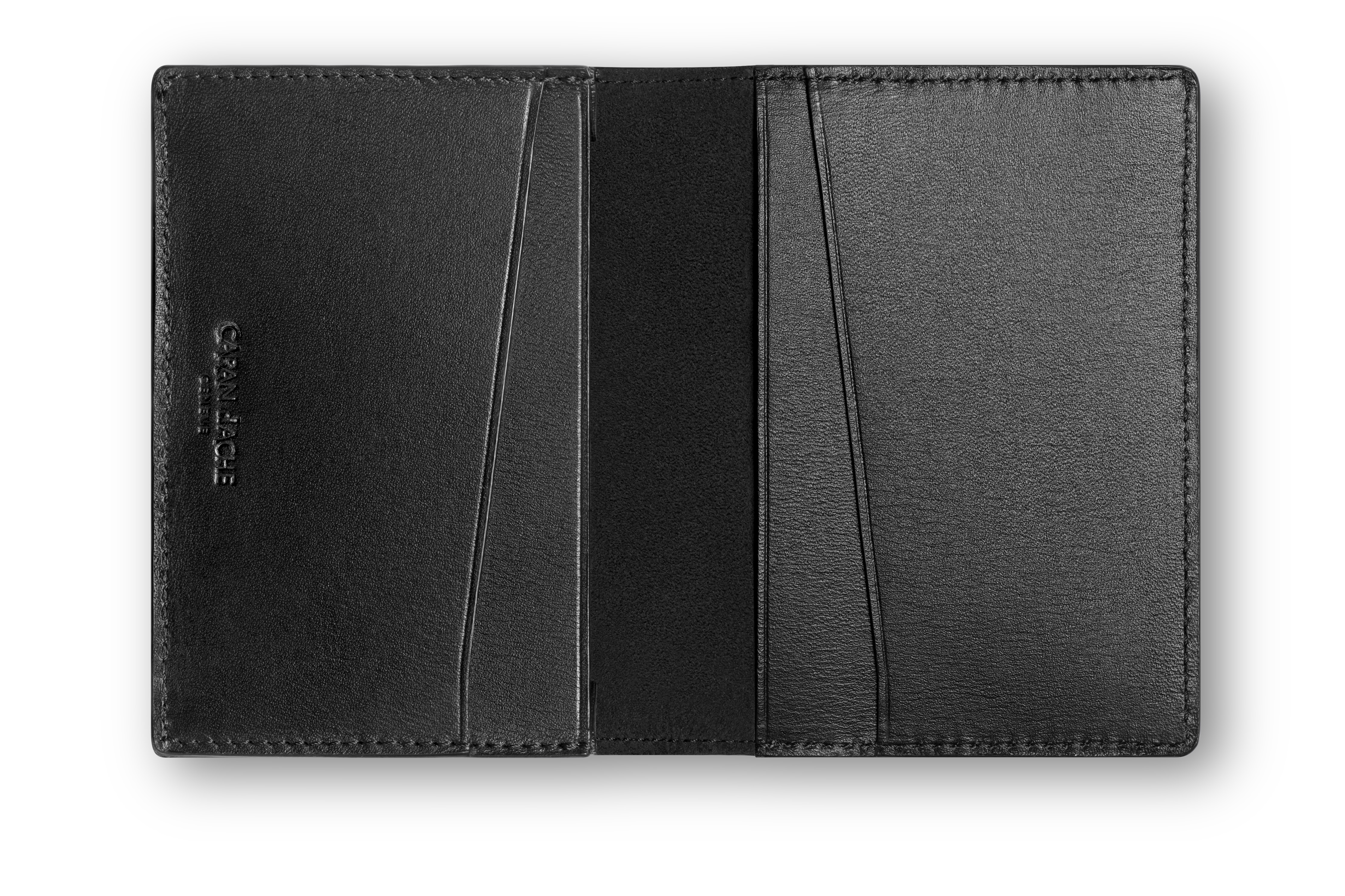 Leather Collection - Business Card Holder - Black