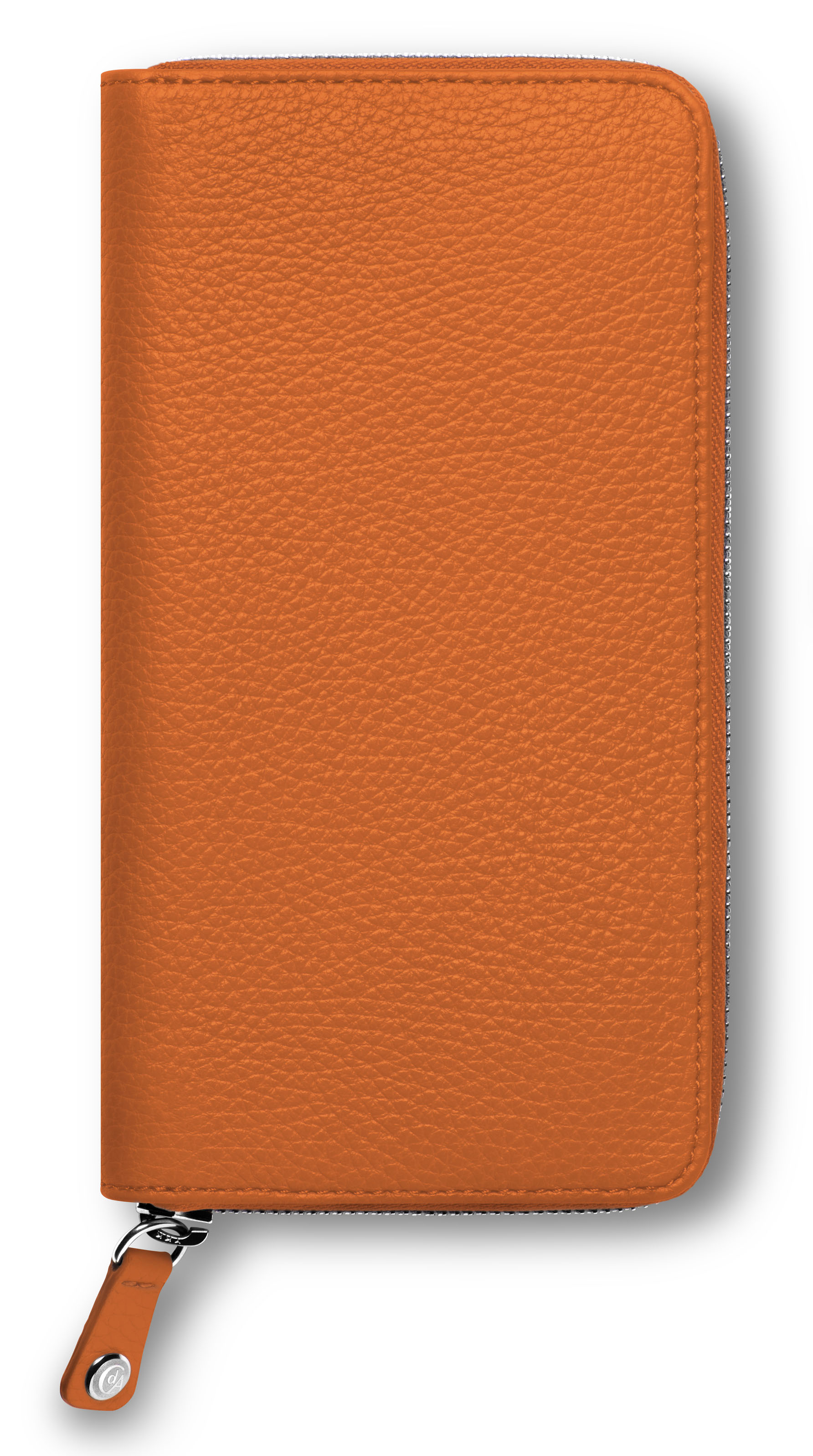 Leather Collection - Woman's Wallet, saffron