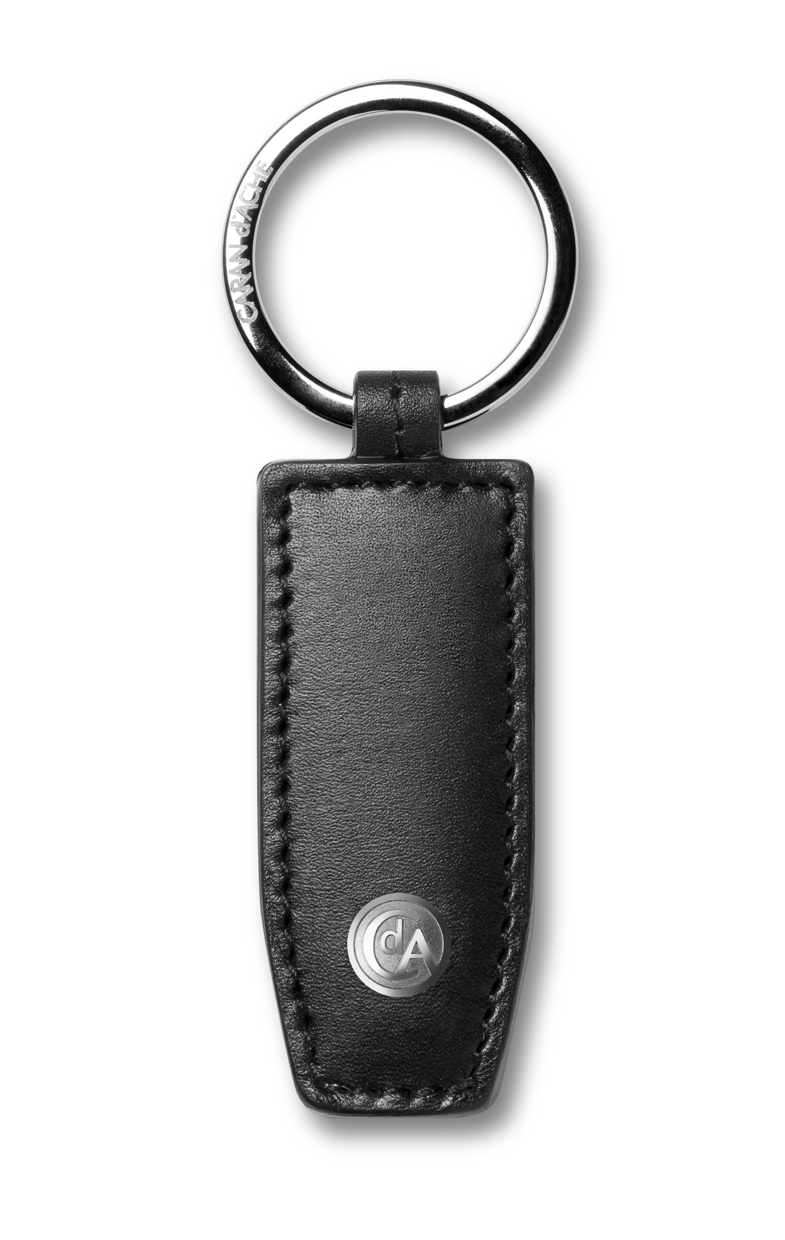 Leather Collection- Key-ring Black