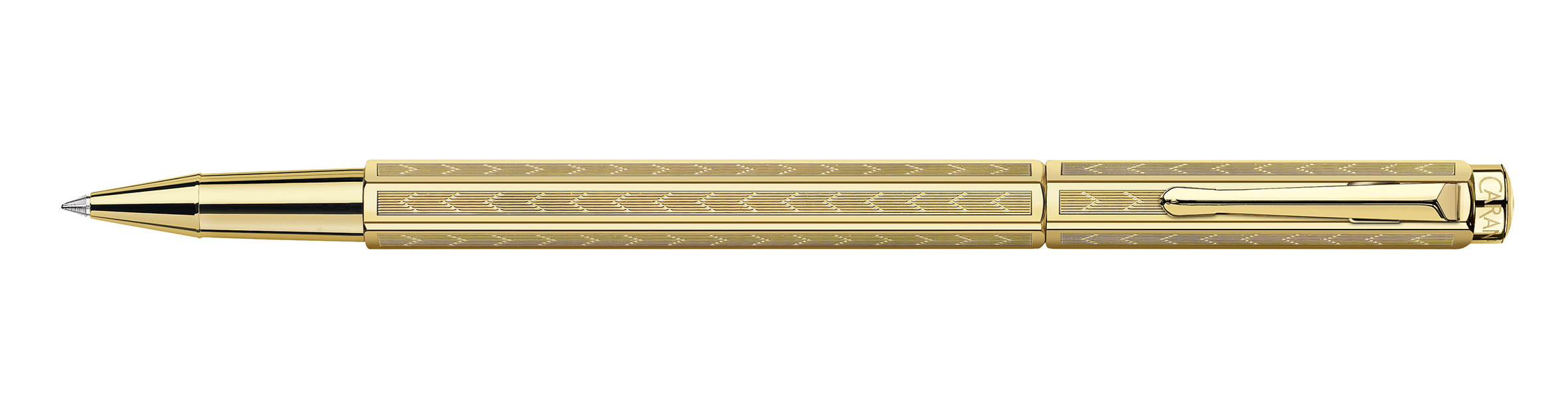 Ecridor Collection "Chevron" gilded Roller pen