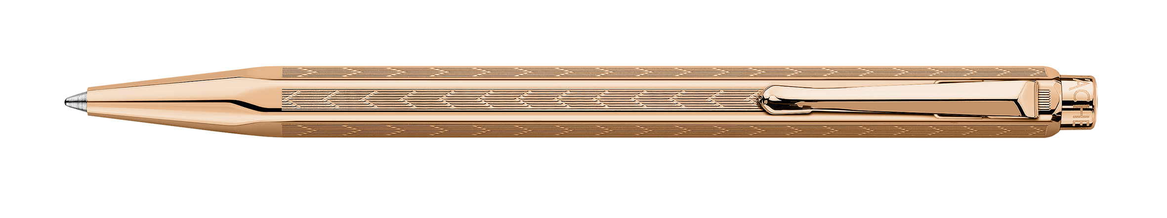 Ecridor Collection Chevron Rose Gold Ballpoint pen