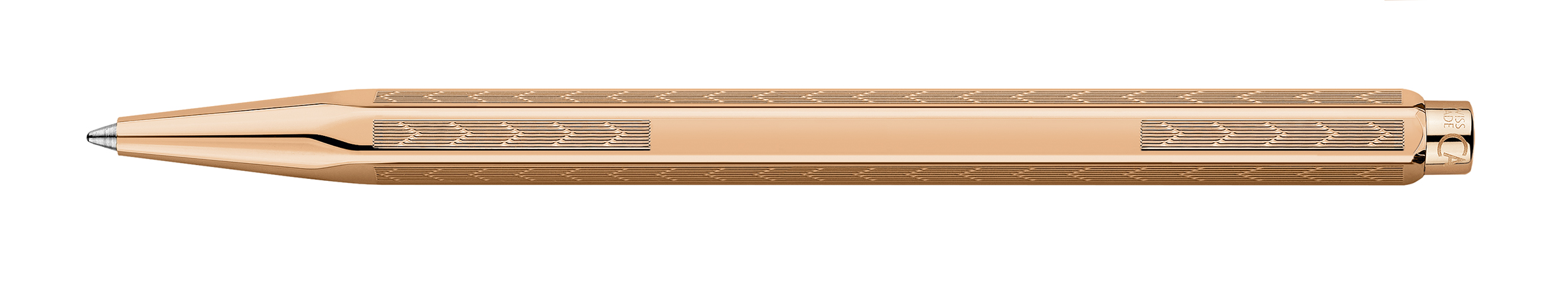 Ecridor Collection Chevron Rose Gold Ballpoint pen