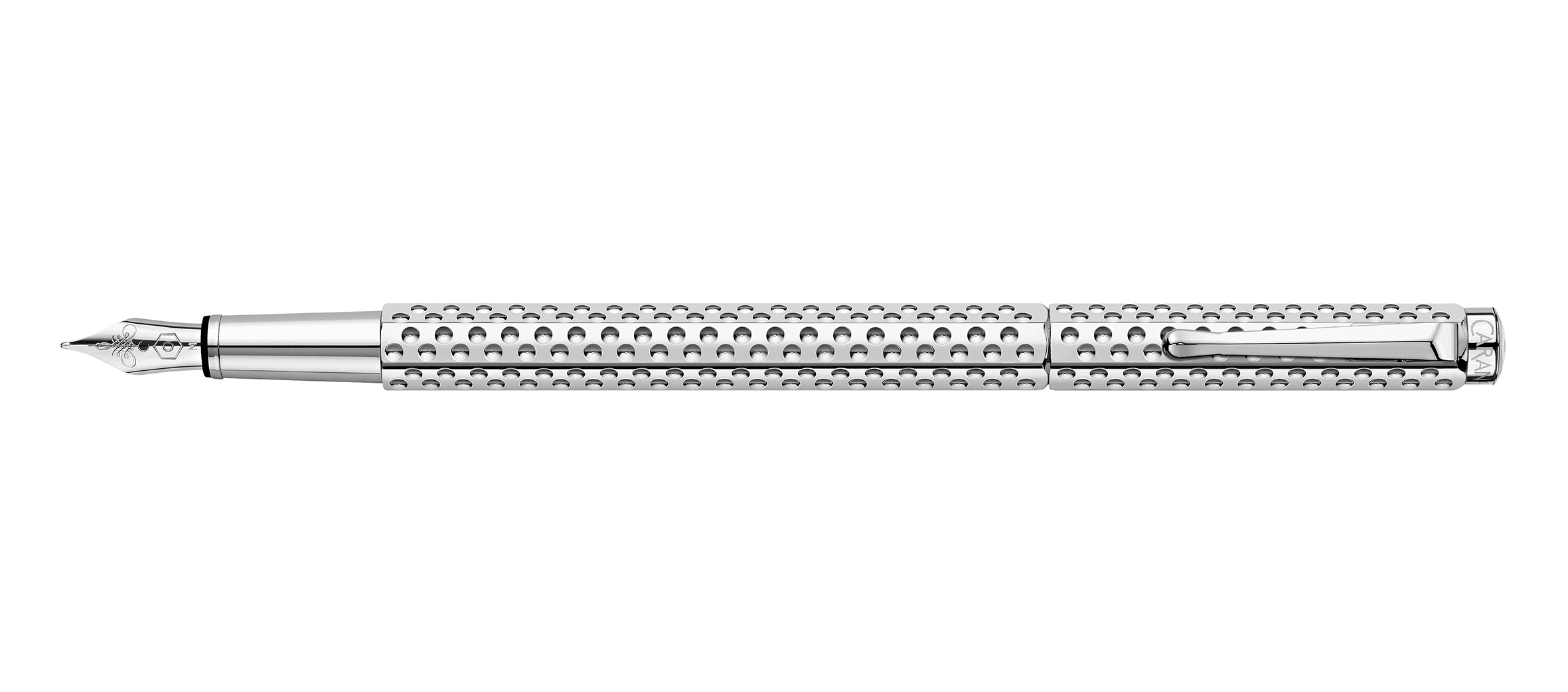 Ecridor Collection"Golf"  Palladium coated  Fountain pen, nib M