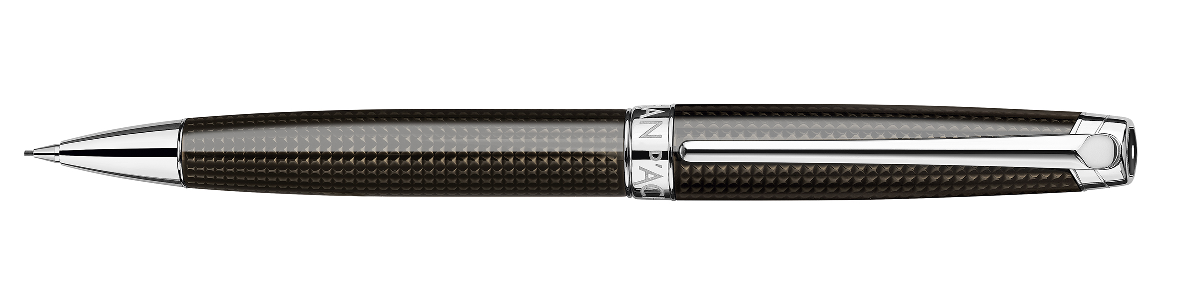 Leman V2  Collection De Nuit silver plated/rhodium coated Mechanical pencil 0,7 mm