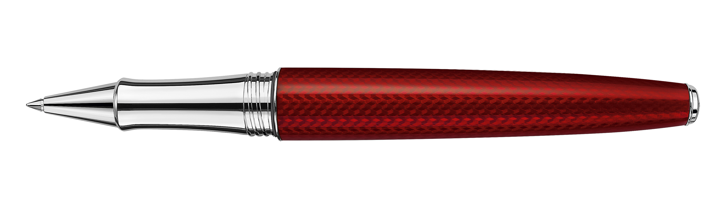 Leman V2 Collection Rouge Carmin silver Roller Pen