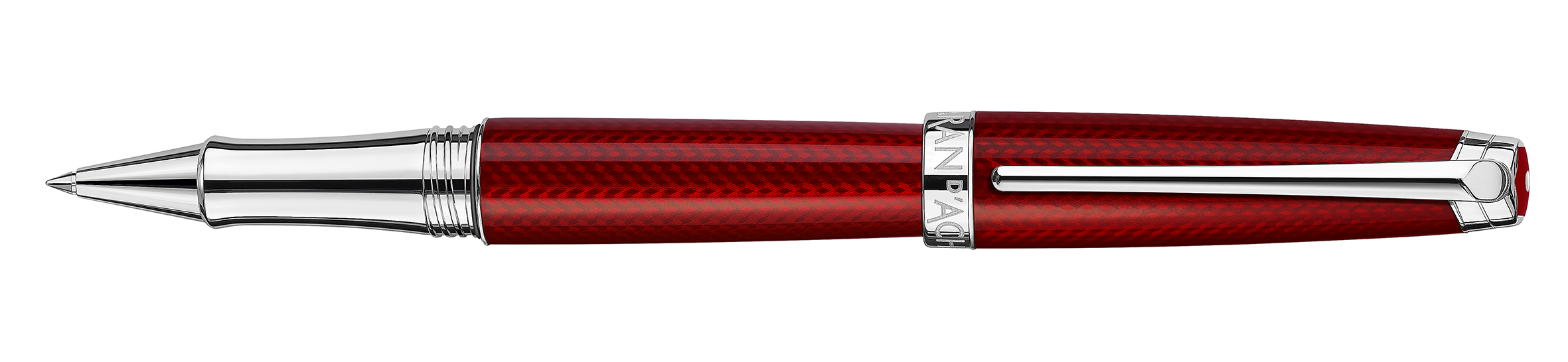 Leman V2 Collection Rouge Carmin silver Roller Pen