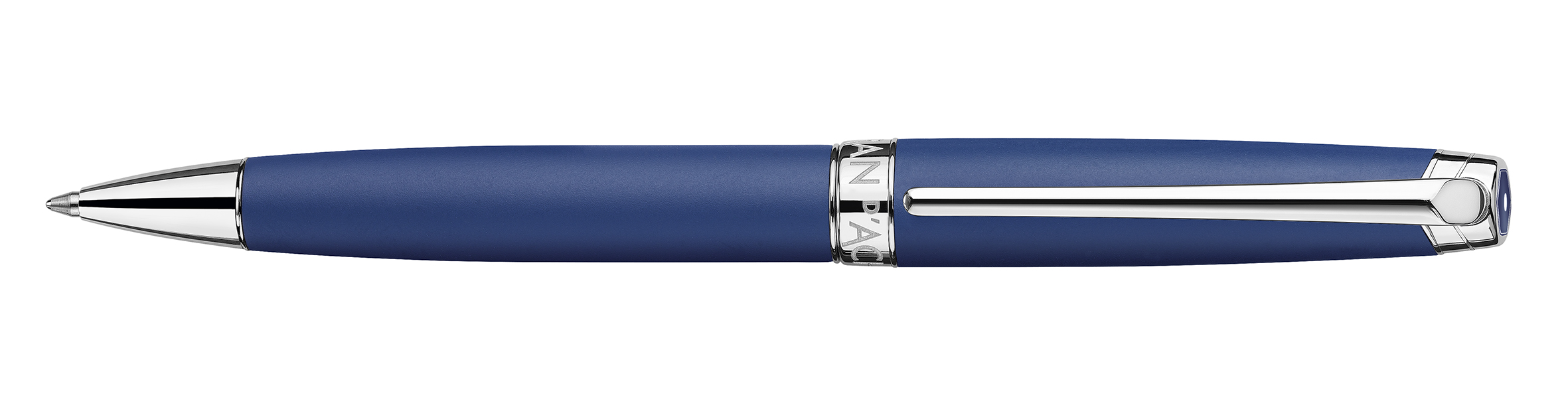 Leman V2 Collection Blue night lacquered mat, silver pl./rhodium coated BPN