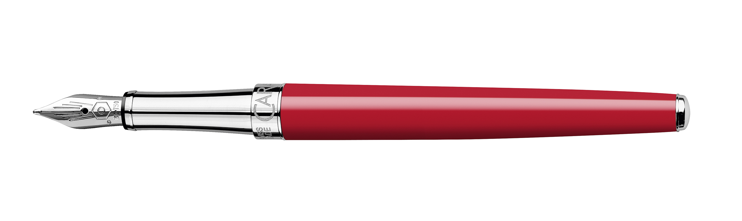 Leman Slim  Collection Scarlet Red Rhodium FP M