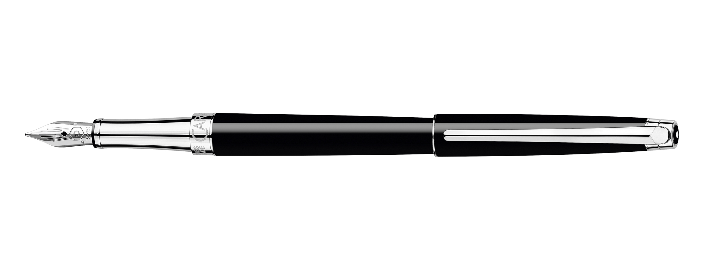 Leman Slim Collection Black Ebony Rhodium FP M