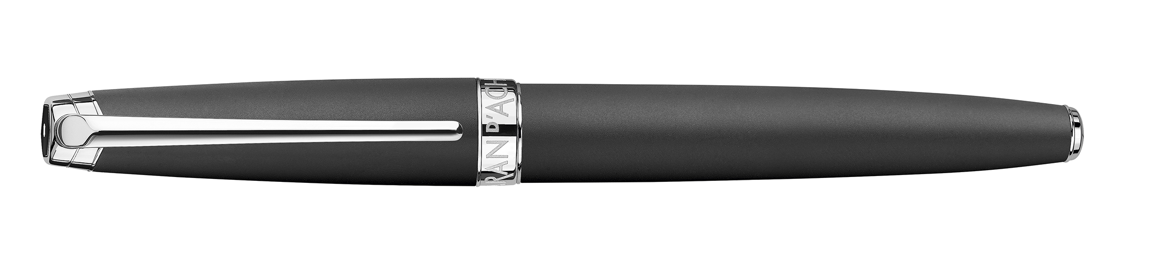 Leman V2 Collection Black matte, silver pl./rhodium coated Fountain pen, nib M