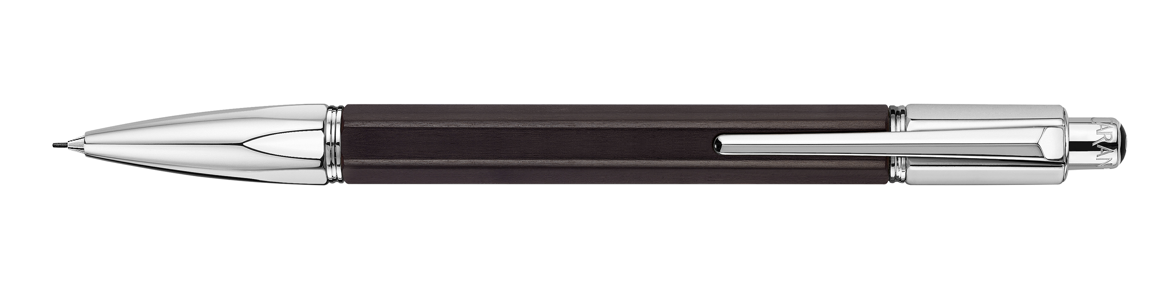 Varius Collection Ebony/ rhodium coated Mechanical Pencil