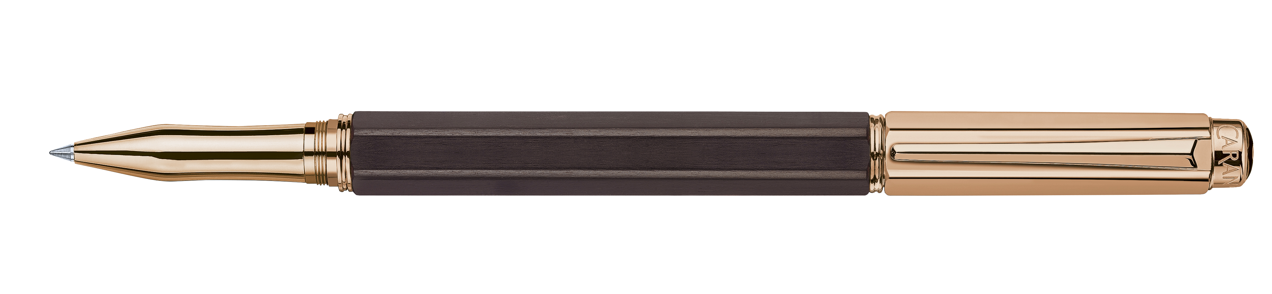 Varius Collection Ebony Rose Gold plated..Roller Pen