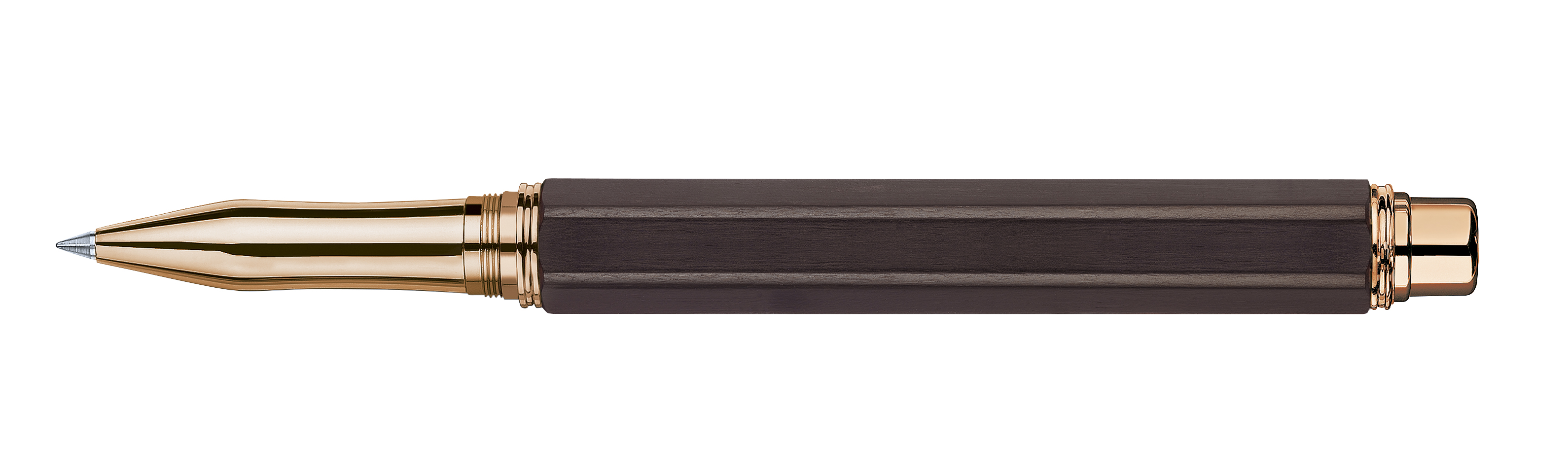 Varius Collection Ebony Rose Gold plated..Roller Pen