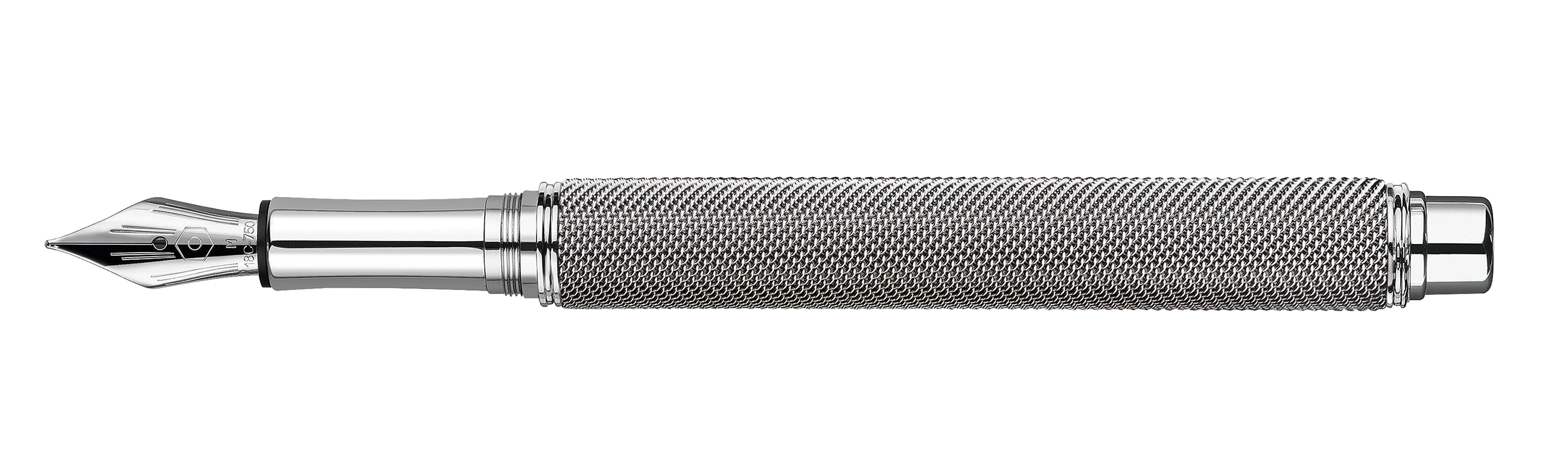 Varius Collection Ivanhoe, silver plated/ rhodium coated Fountain pen, nib M