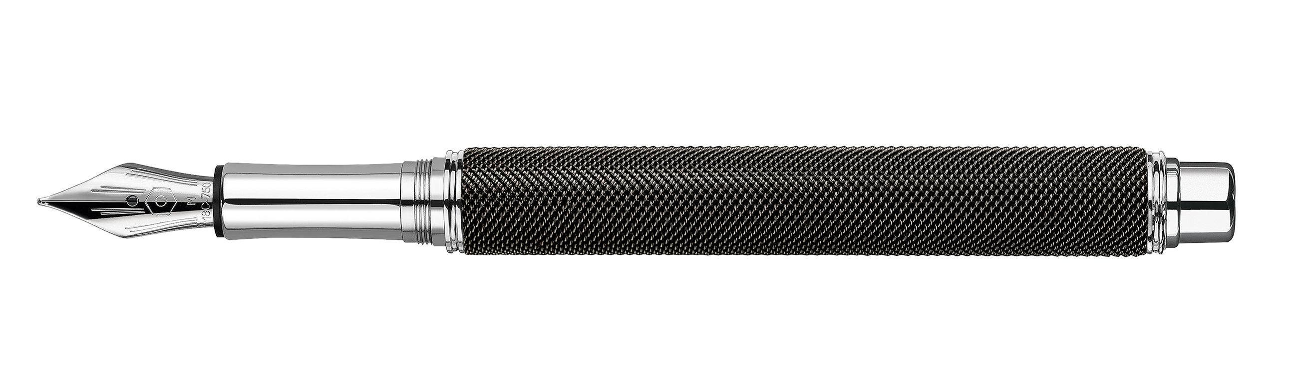 Varius Collection Ivanhoe, black / rhodium coated Fountain pen, nib M
