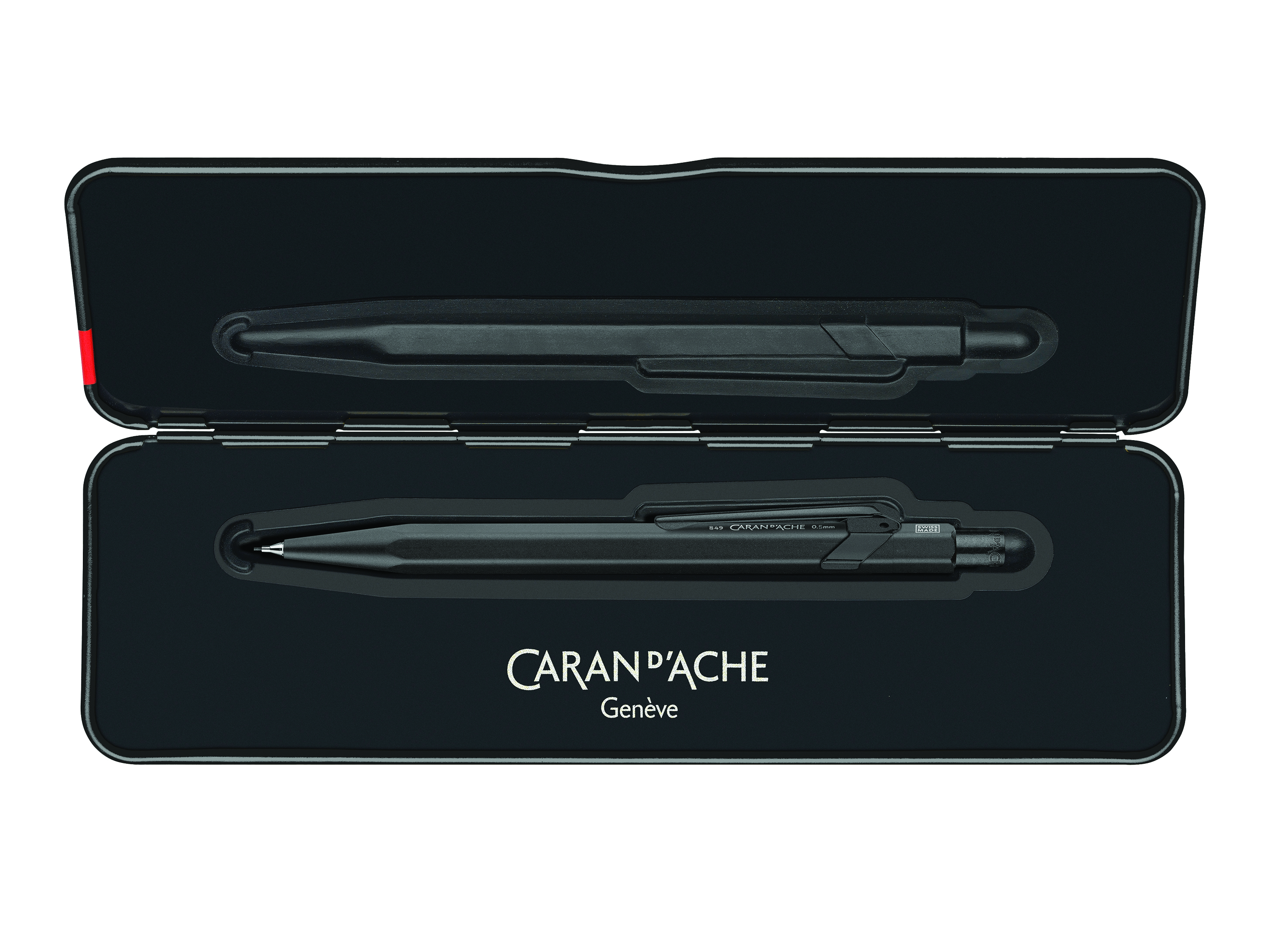 Mechanical pencil metal Black Code in Slim Pack