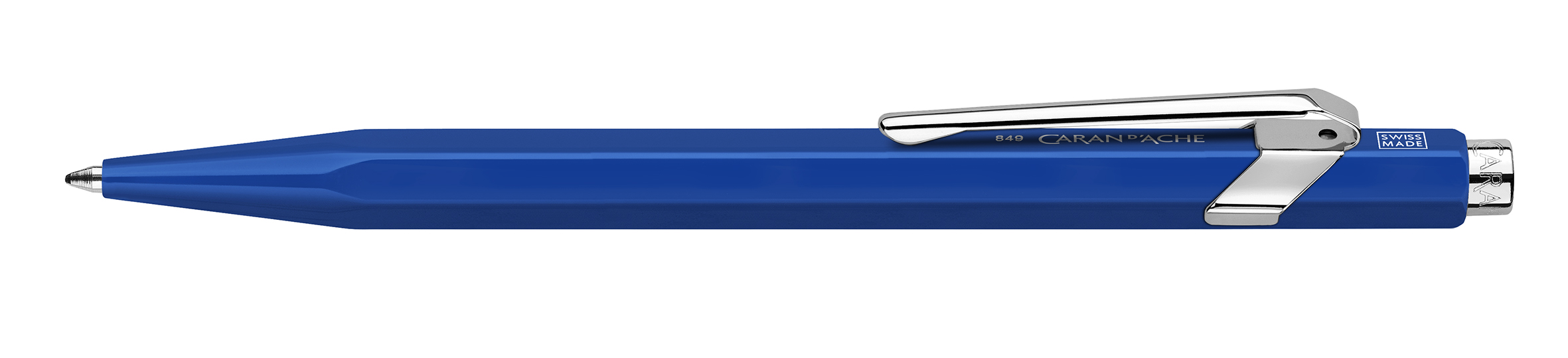 Ball pen  metal blue