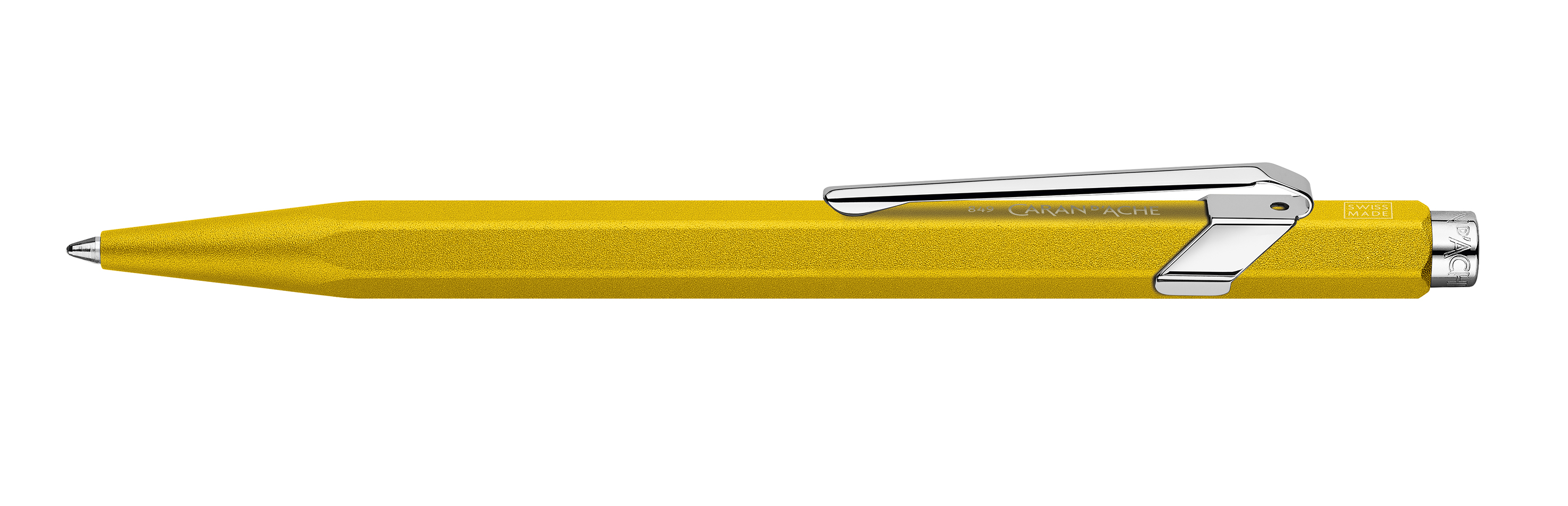 Ballpoint pen 849 Colormat-X Yellow- black ink cartridge